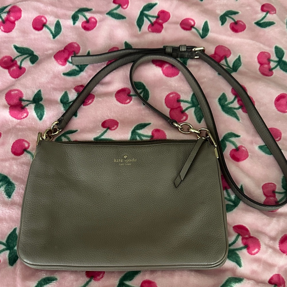 Kate Spade gray crossbody Bag